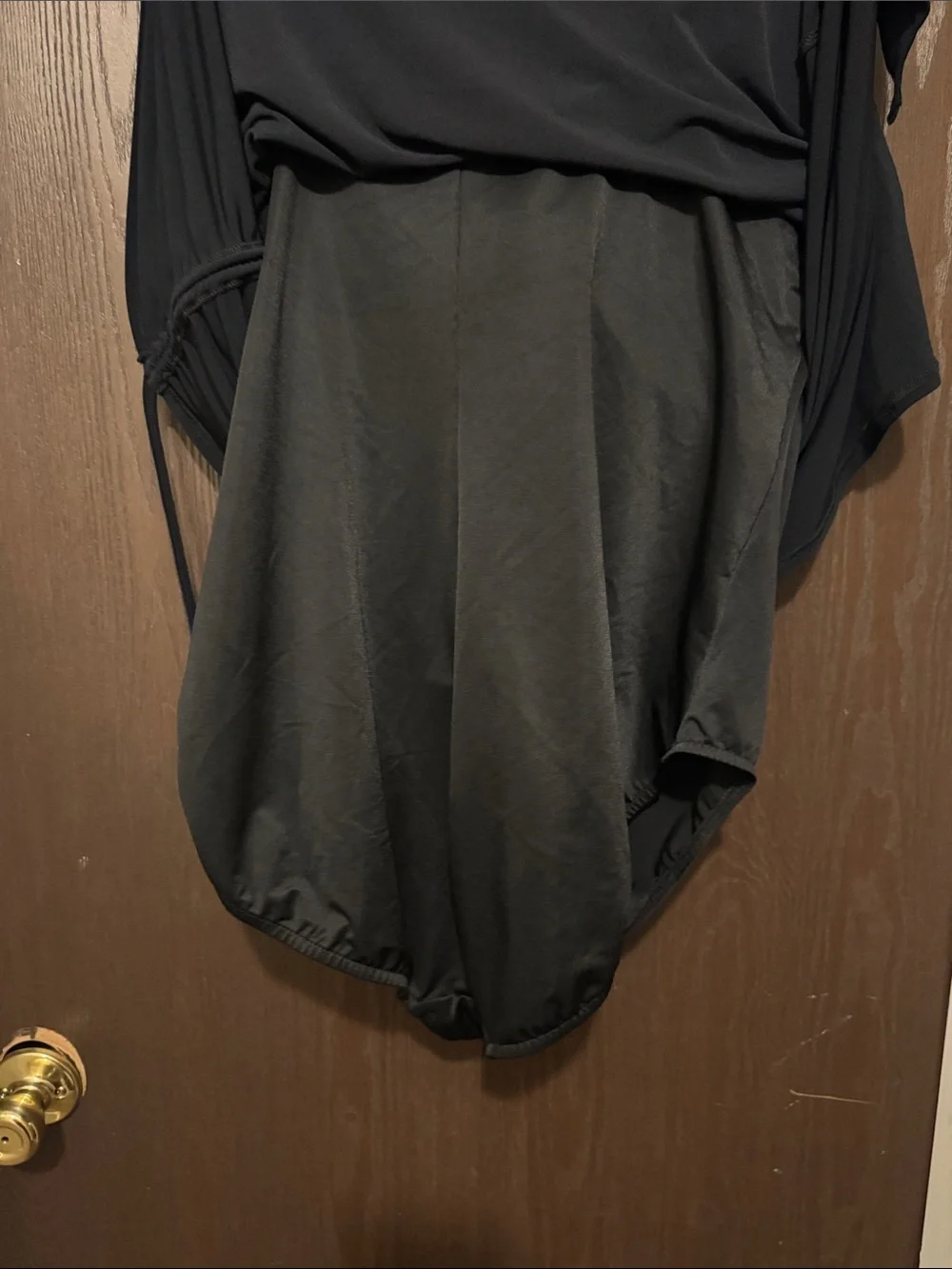 NWOT MagicSuit Brynn swim dress one piece swimsuit underwire cinch hem black 22W